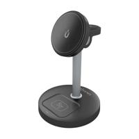 Draadloze oplader Aisens USB-C 3IN1 15WACCS Zwart 15 W 50 W