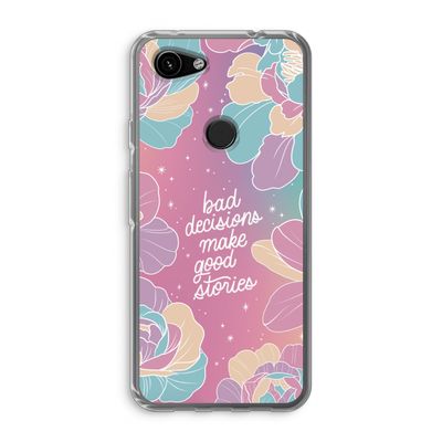 Good stories: Google Pixel 3a Transparant Hoesje