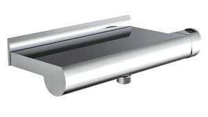 Schutte SHOWERSTAR ééngreepsmengkraan douche met planchet | chroom - 60550