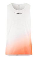 Craft Race Day hardloop singlet White/Multi heren