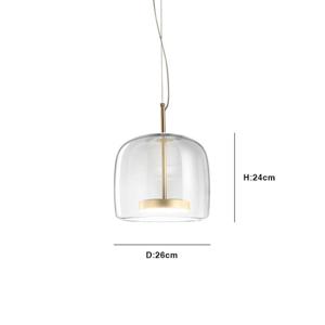 Chique Hotel Glazen Hanglamp