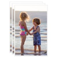 VidaXL Fotolijsten 3 st voor tafel 13x18 cm mdf wit