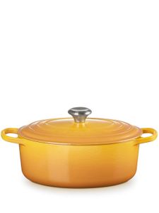 Le Creuset poêle Cocotte Ovale - Jaune