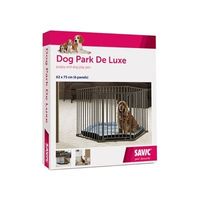 Savic Puppyren dog park deluxe zwart