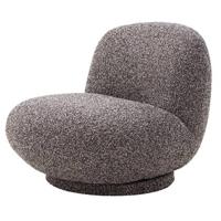 DÉJA Living - Draaifauteuil Taupe - 85x95x71cm - Léa