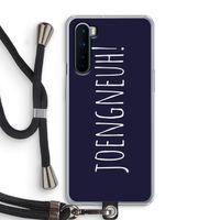 Joengneuh!: OnePlus Nord Transparant Hoesje met koord