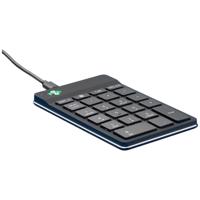 R-GO Tools Numpad Break Numeriek toetsenbord Bluetooth, Draadloos Ergonomisch, Geluidsarme toetsen Zwart