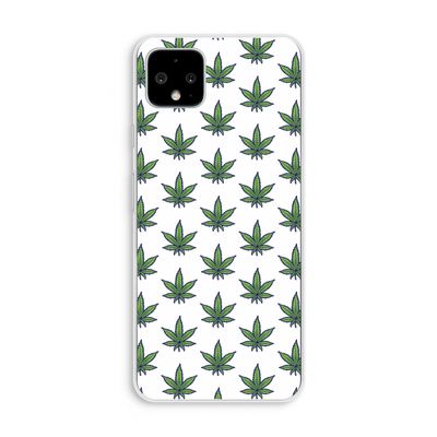 Weed: Pixel 4 XL Transparant Hoesje