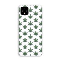 Weed: Pixel 4 XL Transparant Hoesje