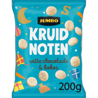Jumbo Kruidnoten Witte Chocolade & Kokos 200 g