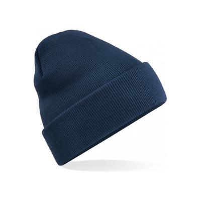 Beechfield Beanie Wintermuts - navy blauw - acryl - volwassenen