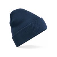 Beechfield Beanie Wintermuts - navy blauw - acryl - volwassenen