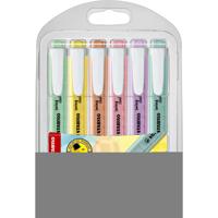 STABILO swing cool pastel, markeerstift, etui met 6 kleuren