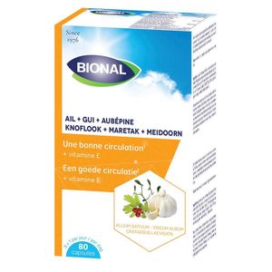 Bional Look-maretak-meidoorn-vit E Caps 80