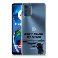 Motorola Moto E32/E32s Silicone-hoesje Pistol DTMP - thumbnail