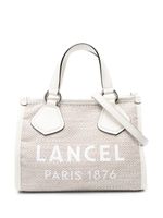 Lancel sac cabas à logo imprimé - Tons neutres