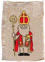 Jute Zak Klein Sinterklaas 35X50Cm