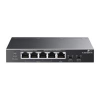 TP-Link TL-SG1005P-PD netwerk-switch Gigabit Ethernet (10/100/1000) Power over Ethernet (PoE) Zwart - thumbnail