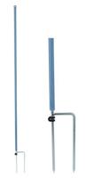 AKO vervangende paal voor schapennet blauw dubbele pen 106cm