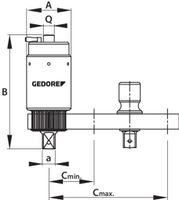 Gedore Momentvermeerderaar DremoPlus - 2653087 - thumbnail