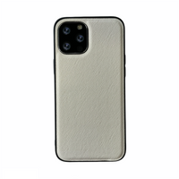 iPhone XR hoesje - Backcover - Stofpatroon - TPU - Wit - thumbnail