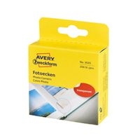 Avery AV-3525 Zweckform Fotohoekjes 19x17 mm 250 Stuks Transparant Avery AV-3525 Zweckform Fotohoekjes 19x17 mm 250 Stuks Transparant
