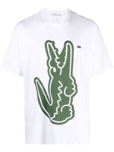 Comme Des Garçons Shirt x Lacoste t-shirt en coton - Blanc