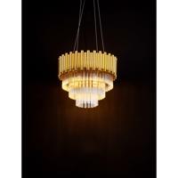 Lyora HanglampMagnolia goud met kristal Ø 39cm - 9824080