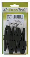 Eurotrail ETSP0025 tentaccessoire Set met klemmen & binders Polyvinyl chloride (PVC) Zwart 4 stuk(s) - thumbnail