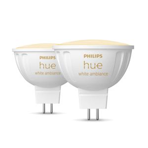 Philips Lighting Hue LED-lamp 8719514491588 Energielabel: G (A - G) Hue White Ambiance GU5.3 Energielabel: G (A - G)