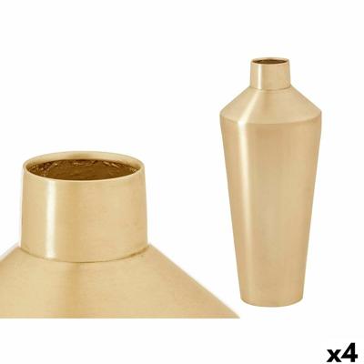 Vaas GiftDecor 10219-SG Gouden Ijzer 16 x 40 x 16 cm (4 Stuks)