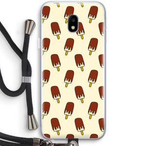 Yummy: Samsung Galaxy J3 (2017) Transparant Hoesje met koord