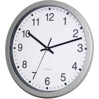 EUROTIME 56831-07 Wandklok Zendergestuurd 30 cm x 4.3 cm Zilver - thumbnail