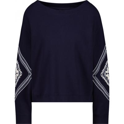 Monari - Blauw | unisex | Trui | Blauw | 44 | regular | Kamst mode