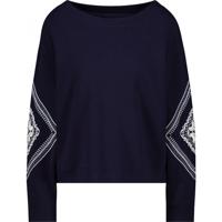 Monari - Blauw | unisex | Trui | Blauw | 44 | regular | Kamst mode