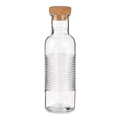 Fles Pasabahce Hoop Transparant Natuurlijk Kurk Glas 1,07 L