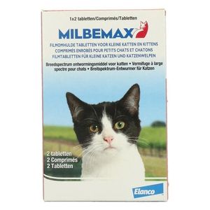 Milbemax Tablet ontworming kleine kat / kitten