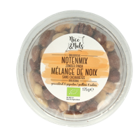 Nice & Nuts Notenmix zonder pinda met zeezout geroosterd bio 175 Gram