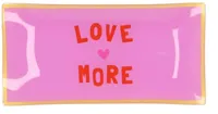 Daan Kromhout Design tegeltje glas love more 20x10cm