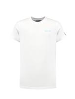 Ballin Zomer t-shirt jongens - wit - Dual-tone palm Ballin Zomer t-shirt jongens - wit - Dual-tone palm