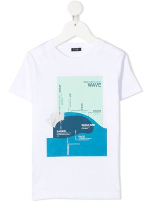 Il Gufo t-shirt à imprimé graphique - Blanc