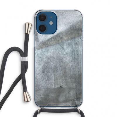 Grey Stone: iPhone 12 mini Transparant Hoesje met koord