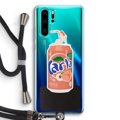 S(peach)less: Huawei P30 Pro Transparant Hoesje met koord