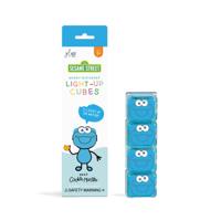 Glo Pals Cookie Monster - lichtgevende blokjes - 4 stuks