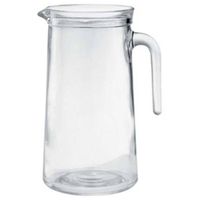 1x Glazen water of sap karaffen 1,1 L - Waterkannen - thumbnail