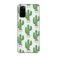 Cactus Lover: Volledig geprint Samsung Galaxy S20 Hoesje