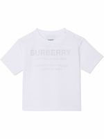 Burberry Kids t-shirt à imprimé Horseferry - Blanc