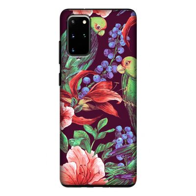 Papegaaien: Samsung Galaxy S20 Plus Tough Case