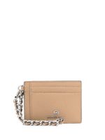 Michael Michael Kors petit porte-cartes à détail de chaîne - Tons neutres - thumbnail