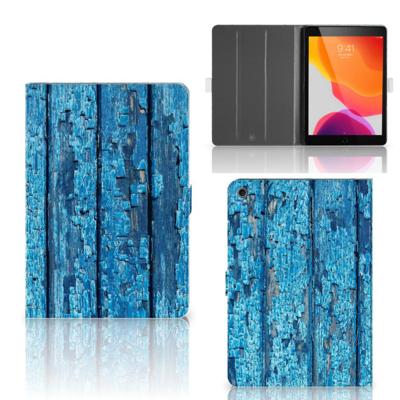 iPad 10.2 2019 | iPad 10.2 2020 | 10.2 2021 Tablet Book Cover Wood Blue iPad 10.2 2019 | iPad 10.2 2020 | 10.2 2021 Tablet Book Cover Wood Blue